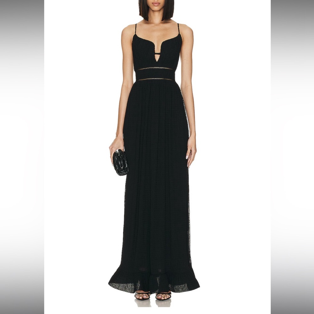 SIMKHAI
Maude Bustier Overlay Gown